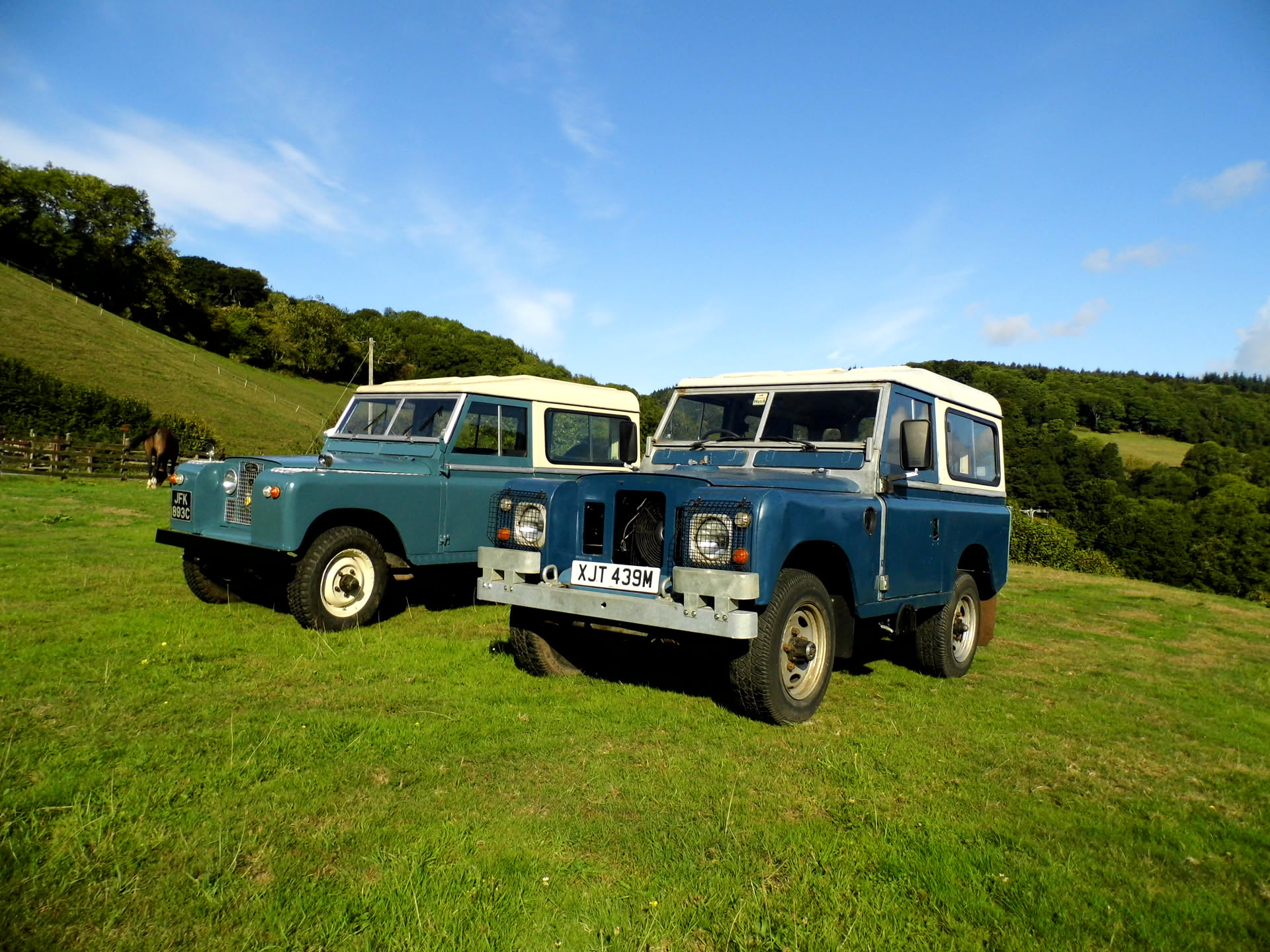 My Series 2a and 3 Land Rovers