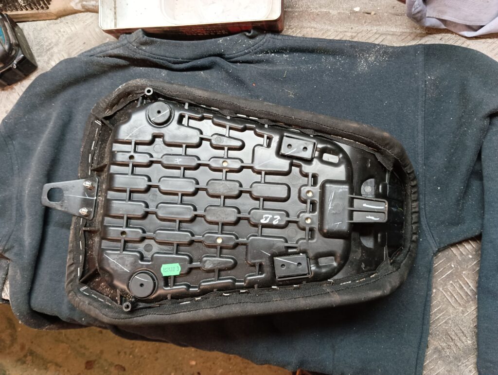 The Original Seat before being operated upon